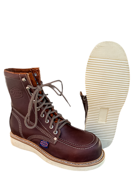 White Wolf 1855-R Composite Toe – Silver Bull Boots